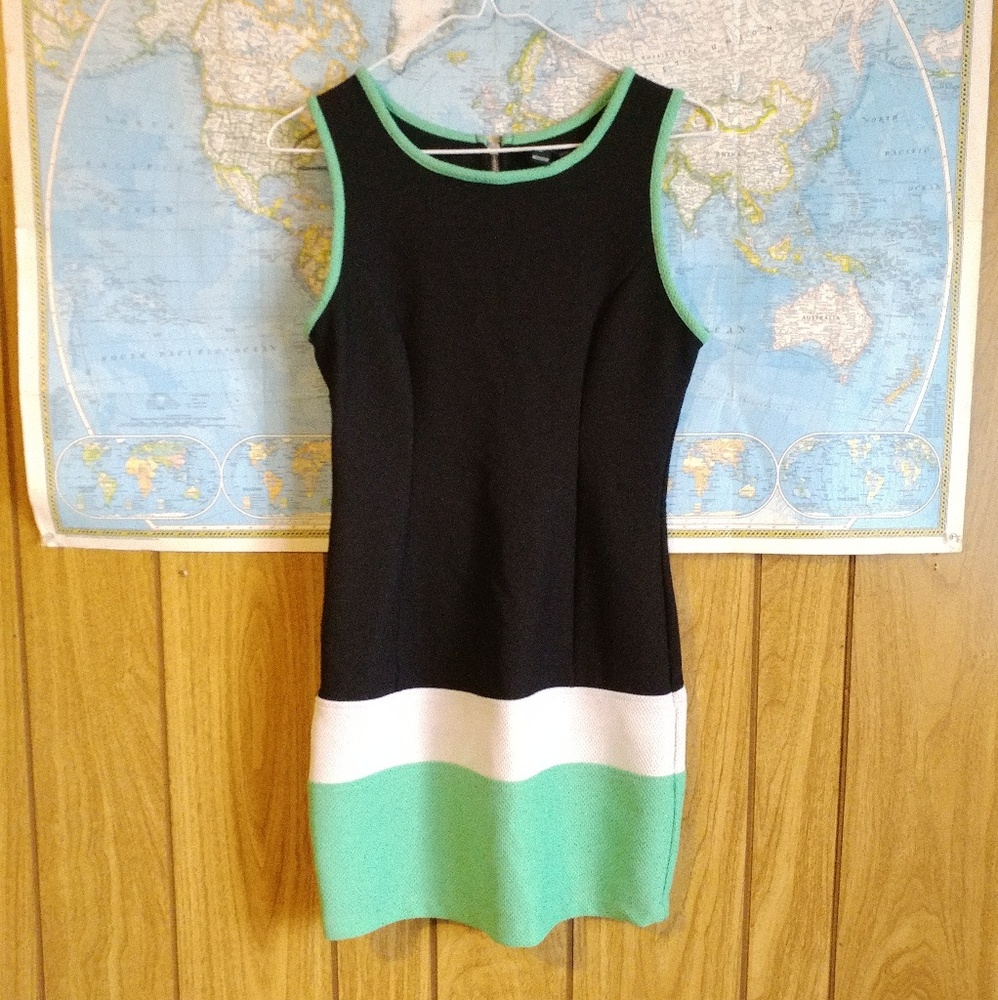 Windsor Mint Green Black Exercise Tennis Dress